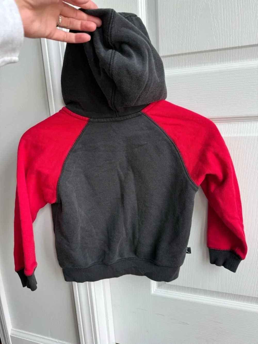Jordan Black & Red 23 Zip-Up Hoodie